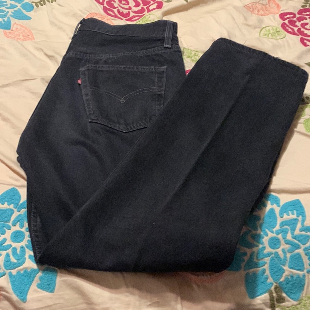 501 black jeans